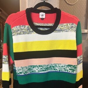 Pop Crop Pullover Sweater